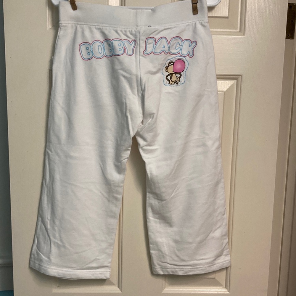 Vintage Y2K Bobby Jack White Sweatpants Girl’s Sz 16 XL